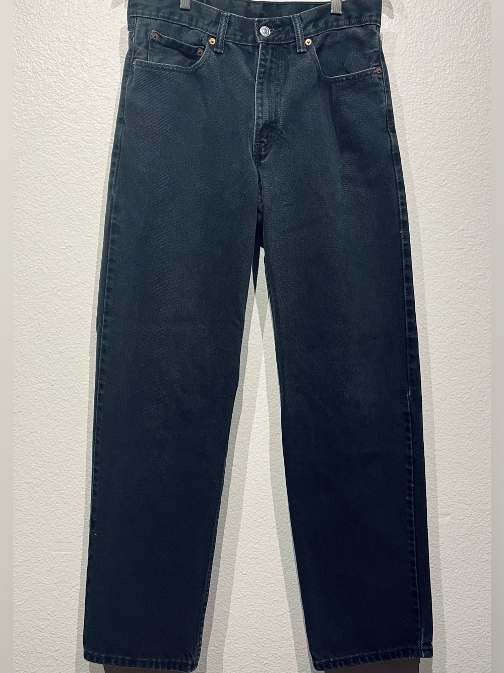 Levi's 550 Relaxed Fit Washed Black Jeans - Size 32x34 (Men’s)